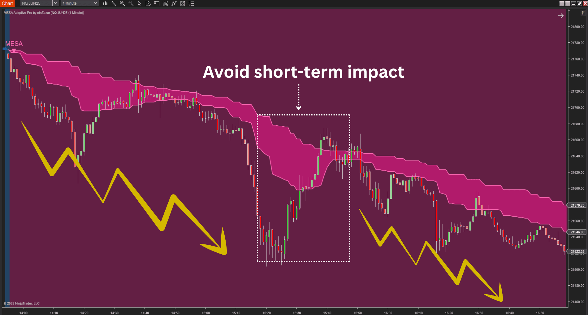 MESA Adaptive Pro Momentum Detection via Slope & Price Positioning